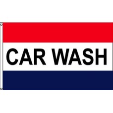 Car Wash Message Flag